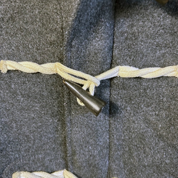 Aritzia TNA Charcoal Grey Wool Duffel Coat Size XS - Picture 3 of 12